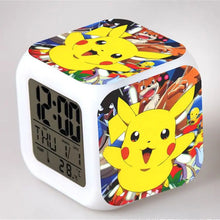 Lade das Bild in den Galerie-Viewer, Pokemon Anime Wecker mit LED und Alarm Funktion in vielen Motiven
