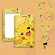 Lade das Bild in den Galerie-Viewer, Kawaii Pokemon Pikachu Badge mit Lanyard
