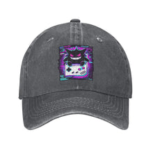 Lade das Bild in den Galerie-Viewer, Stylishe Pokemon Gengar Cap mit Gameboy Motiv

