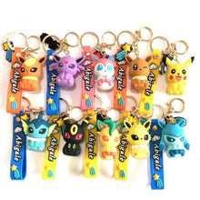 Lade das Bild in den Galerie-Viewer, Evoli Entwicklungen Keychains Anhänger Schlüsselanhänger
