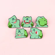 Gengar oder Bisasam Pins - 5 Stk. im Set