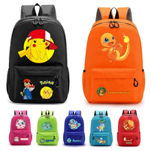 Lade das Bild in den Galerie-Viewer, Pokemon Schul Rucksack in vielen Motiven für Schule oder Freizeit
