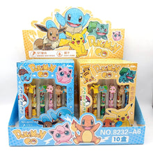 Lade das Bild in den Galerie-Viewer, Pokémon Stift Set für die Schule mit Pikachu, Bulbasaur, Evoli u. a.

