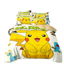 Lade das Bild in den Galerie-Viewer, Pikachu Bettwäsche in vielen Motiven
