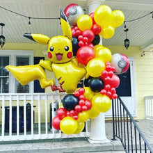 Lade das Bild in den Galerie-Viewer, Pikachu Geburtstagsfeier Set mit 82 Ballons
