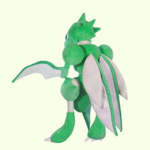 Lade das Bild in den Galerie-Viewer, XXL Sichlor Scyther Stofftier Pokemon (ca. 70cm)
