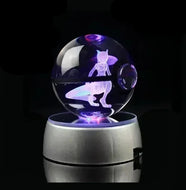Kristall Pokeball mit 3D Effekt Realxo Mewtu Pikachu uvm. kaufen