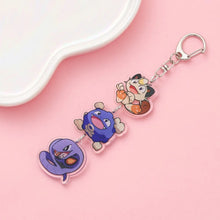 Lade das Bild in den Galerie-Viewer, Süße Pokeom Anime Acrylic Schlüsselanhänger Keychains
