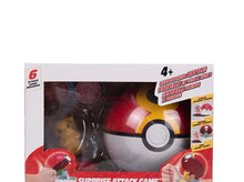 Lade das Bild in den Galerie-Viewer, Pokemon Pokeball Überraschungsangriff Spielzeug Set kaufen
