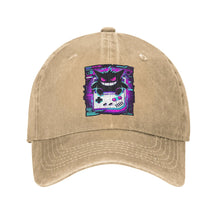 Lade das Bild in den Galerie-Viewer, Stylishe Pokemon Gengar Cap mit Gameboy Motiv
