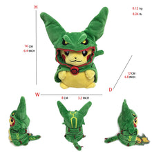 Lade das Bild in den Galerie-Viewer, Rayquaza Plüschtiere in verschiedenen Formen - Mega Raayquaza, Schillernd uvm. kaufen
