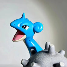Lade das Bild in den Galerie-Viewer, Farbenfrohe Lapras Figur Pokemon (ca. 10cm)
