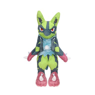 Grüner Shiny Lucario Pokemon Kuscheltier (ca. 25cm)