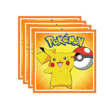 Lade das Bild in den Galerie-Viewer, Pokemon Kinder-Geburtstags Deko - Teller, Becher, Banner, Tischdecke etc.
