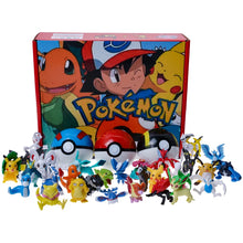 Lade das Bild in den Galerie-Viewer, Pokemon Geschenkbox 36 Figuren und 3 Pokebälle
