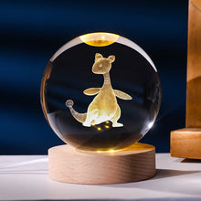 Lade das Bild in den Galerie-Viewer, Pokemon Kristallkugel mit LED Licht, Geschenkidee, viele Pokemon Motive

