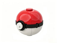 Pokeball als Baustein-Spielzeug (ca. 7cm)