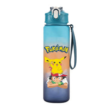 Lade das Bild in den Galerie-Viewer, Bunte Pokemon Wasserflasche für Schule, Sport und Freizeit (700ML)
