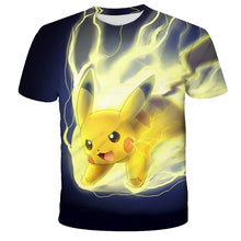 Lade das Bild in den Galerie-Viewer, Bunte Farbenfrohe Pokemon T-Shirts für den Sommer
