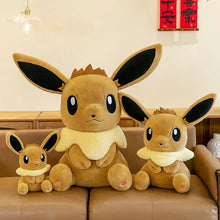 Lade das Bild in den Galerie-Viewer, XXL Evoli Eevee Pokemon Kuscheltier (ca. 40/60/95cm)
