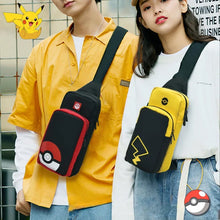 Lade das Bild in den Galerie-Viewer, Coole Pokemon Crossbody Sling Tasche in Pokeball oder Pika Motiv
