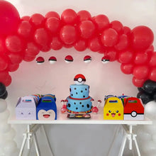 Lade das Bild in den Galerie-Viewer, Pikachu oder Pokeball Geburtstagsbox für Süßigkeiten etc.
