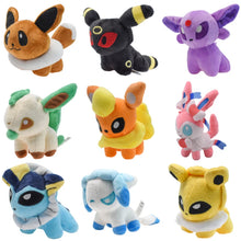 Lade das Bild in den Galerie-Viewer, Kawaii Evoli Entwicklungen Nachtara, Psiana,  Blitza u. a. Kuscheltiere (ca. 10cm)
