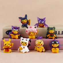 Lade das Bild in den Galerie-Viewer, Pikachu Cosplay Figuren - 9 Stk. im Set
