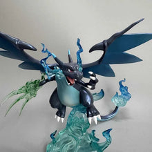 Lade das Bild in den Galerie-Viewer, Detailreiche Pokemon Glurak Charizard oder Quajutsu Greninja Figur
