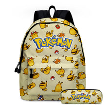 Lade das Bild in den Galerie-Viewer, Pikachu Rucksack mit Federmappe im praktischen Set kaufen
