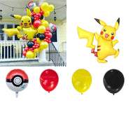 Pikachu Geburtstagsfeier Set mit 82 Ballons