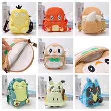 Lade das Bild in den Galerie-Viewer, Plüschige Taschen und Rucksäcke mit Pokemon Motiven
