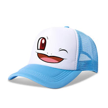 Lade das Bild in den Galerie-Viewer, Fröhliche Baseball Caps mit Pokemon Pikachu Motiven für Kinder oder Erwachsene
