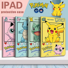 Lade das Bild in den Galerie-Viewer, Pokemon iPad Air Pro Smartcover mit Pikachu, Bisasam, Schiggy, Pummeluff Motiven
