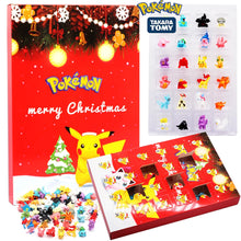 Lade das Bild in den Galerie-Viewer, Pikachu Weihnacht Advent Kalender mit 24 Figuren
