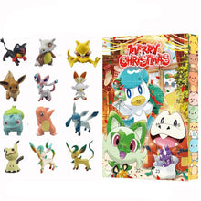 Lade das Bild in den Galerie-Viewer, Pikachu Adventskalender mit Weihnachtlichen Pokemon Motiven
