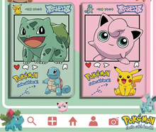 Lade das Bild in den Galerie-Viewer, Pokemon iPad Air Pro Smartcover mit Pikachu, Bisasam, Schiggy, Pummeluff Motiven
