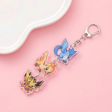 Lade das Bild in den Galerie-Viewer, Süße Pokeom Anime Acrylic Schlüsselanhänger Keychains
