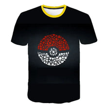 Lade das Bild in den Galerie-Viewer, Bunte Farbenfrohe Pokemon T-Shirts für den Sommer

