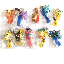 Lade das Bild in den Galerie-Viewer, Evoli Entwicklungen Keychains Anhänger Schlüsselanhänger
