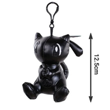 Lade das Bild in den Galerie-Viewer, Mew in Schwarz mit Clip (ca. 10cm)
