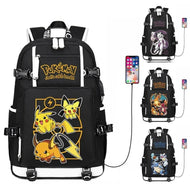 Glurak, Mewtu, Gengar, Turok Rucksack mit USB Port (ca. 47x30x15cm)