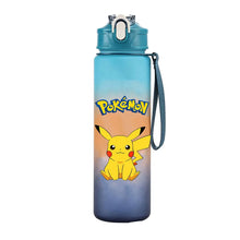 Lade das Bild in den Galerie-Viewer, Bunte Pokemon Wasserflasche für Schule, Sport und Freizeit (700ML)
