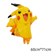 Lade das Bild in den Galerie-Viewer, 5 Stk. Pokemon Luftballon Set für Feier, Geburtstag, Party, Dekoration
