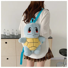 Lade das Bild in den Galerie-Viewer, Niedliche Pikachu, Glumanda, Glurak u. a. Flauschige Pokemon Tasche Rucksack
