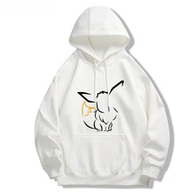 Lade das Bild in den Galerie-Viewer, Pikachu oder Evoli Eevee Kapuzzenhoodie
