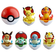 Pokemon Bälle mit Figur