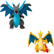 Mega Glurak X und Mega Glurak Y Kuscheltier im Set, Geschenkidee für Kinder