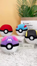 Laden und Abspielen von Videos im Galerie-Viewer, Pokemon Plüsch Bälle (4 Stk.) Master Ball Super Ball Great Ball Ultra Ball (ca. 12cm)
