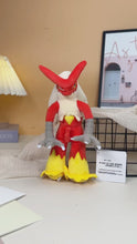 Laden und Abspielen von Videos im Galerie-Viewer, Lohgock Blaziken Plüsch Pokemon (ca. 20cm)
